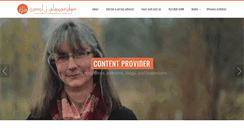Desktop Screenshot of caroljalexander.com